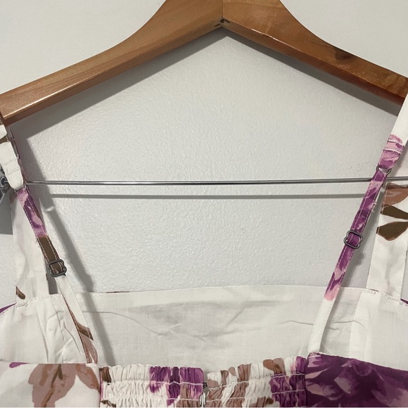 NWT Abercrombie • emerson poplin wide strap mini dress sz XS Petite - Picture 14 of 16